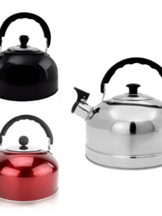 Chaleira Em Aço Inox Apito de segurança