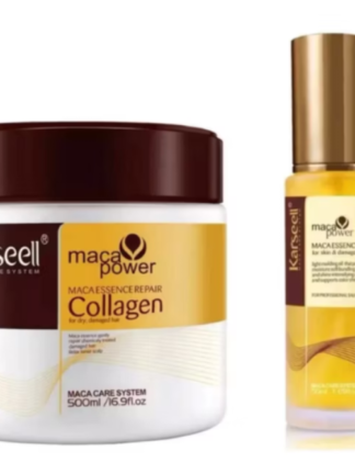 Karseell Colagen Original Kit Máscara Super Hidratação 500g e Óleo Antifrizz 60ml