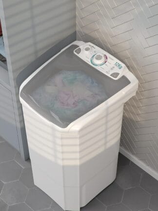 Lavadora Semiautomática Britânia BLRS12 7 Programas 12KG 510W 127V