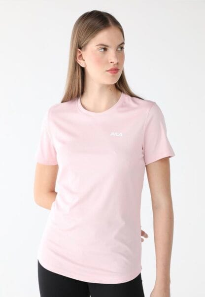 Camiseta Fila Slim Basic Sports lii Rosa