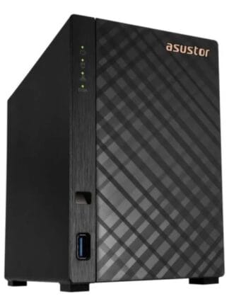 Storage Asustor 2 Baias As1102tl Quadcore Ddr4 Até 40tb