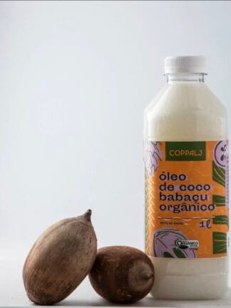 Óleo de Coco Babaçu Refinado 1 litro Orgânico (sem glúten)
