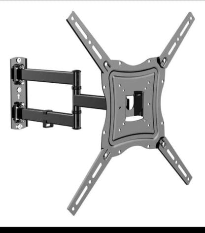 Suporte Para tv tri articulado com braço longo 26 a 60" aquário cor preto