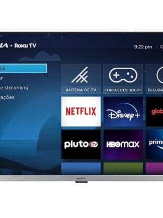 Smart TV 32” Britânia Roku LED Dolby Audio BTV32G7PR2CSGBLH