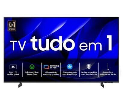 Samsung Smart TV 65" Crystal UHD 4K 65DU8000 - Painel Dynamic Crystal Color, Gaming Hub