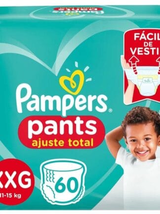 Fralda Pampers Pants Ajuste Total XXG 60 unidades