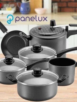 Panelux Jogo de Panelas 6 peças Magnific Grafite Antiaderente