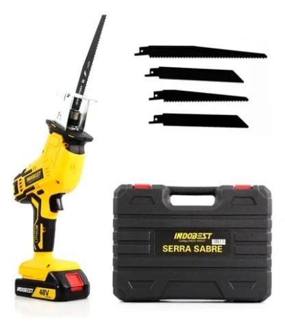 Serra Sabre Elétrica Portátil Profissional 3200 Rpm 1500w