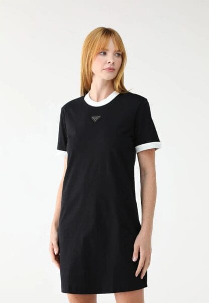 Vestido Lança Perfume Curto Logo
Preto