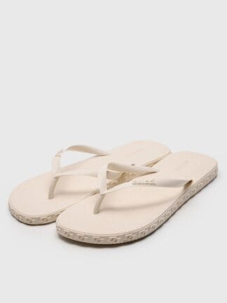Chinelo Colcci Logo Off-White