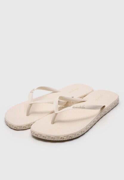 Chinelo Colcci Logo Off-White