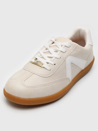 Tênis Vizzano Recorte Lateral Off-
White