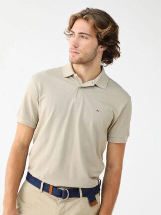 Camisa Polo Aramis Bege