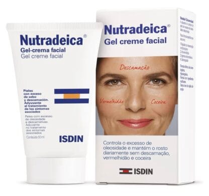 ISDIN Gel Creme Facial para Pele Descamativa Nutradeica - 50ml