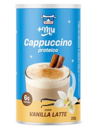 +Mu Cappuccino com Whey Sabor Vanilla Latte - 200g