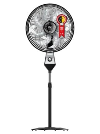 WAP Ventilador de Coluna 50cm FLOW TURBO, com Tecnologia Silenciosa e Econômica, 8 Pás e 3 Velocidades, 180W 127V