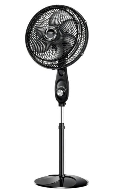 Ventilador de Coluna 30cm Turbo, Mondial, Preto/Prata, 60W 6 Pás VT-30C-NB