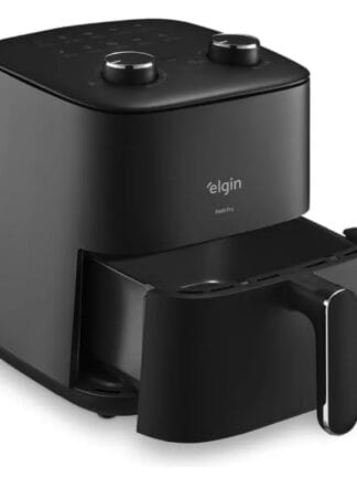 Fritadeira De Ar Petit Fry Elétrica 3.7l Preta Elgin Cor Preto