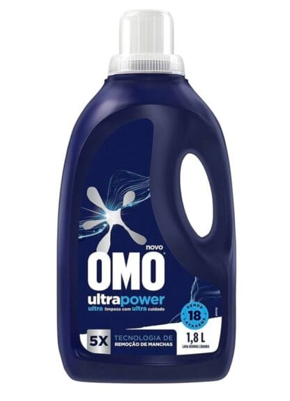 Omo Sabão Líquido Ultra Power 1,8 L
