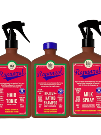 Lola Cosmetics Kit Lola Rapunzel: Shampoo + Tônico + Leave In