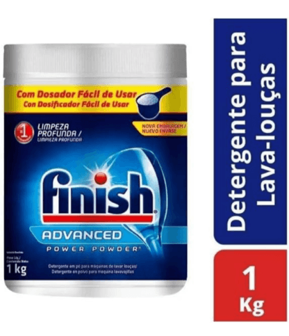 Advanced Detergente Em Pó Para Lava Louças 1Kg, Finish