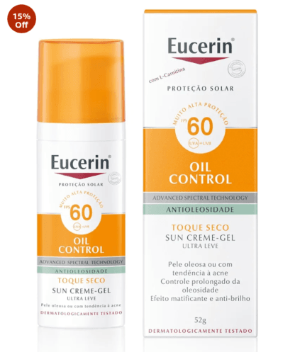 EUCERIN Protetor Solar Facial Oil Control FPS60 50ml