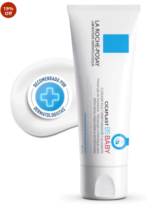 La Roche-Posay, Cicaplast B5 Baby Creme Multirreparador Calmante e Preventivo de Assaduras 40ml
