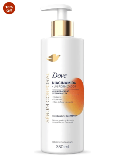 Dove Sérum Hidratante Corporal Niacinamida + Uniformizador 380ml