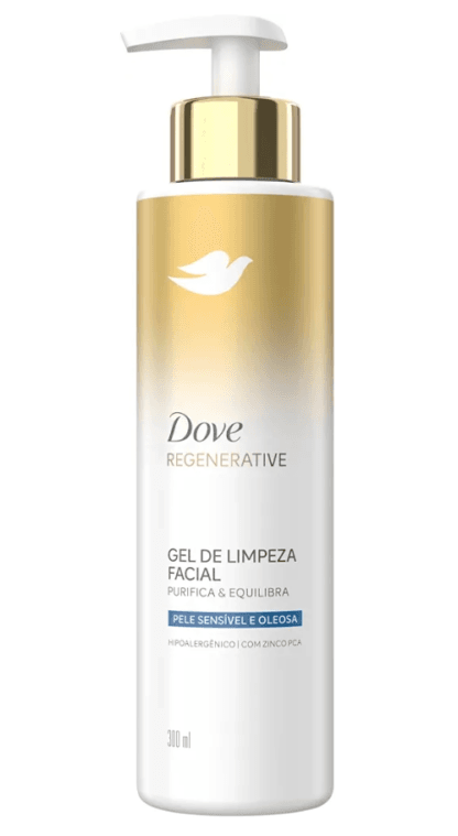 Dove Regenerative Gel de Limpeza Facial Purifica & Equilibra 300ml
