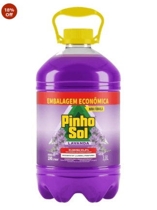Desinfetante Pinho Sol Lavanda Perfumado 3,8l