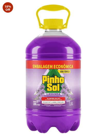 Desinfetante Pinho Sol Lavanda Perfumado 3,8l