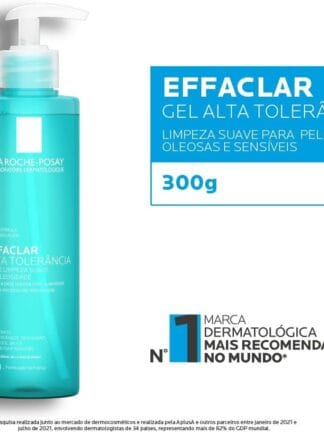 La Roche-posay Effaclar Gel Alta Tolerância. Limpeza Facial
