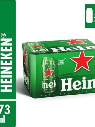 Heineken Cerveja Lata 473ml Pack 12 Unidades