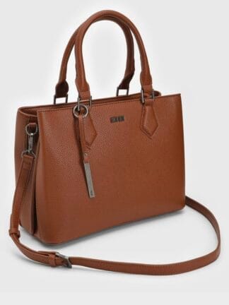 Bolsa Tiracolo Santa Lolla Grande Marrom