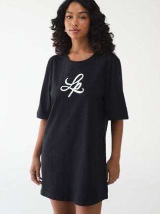 Vestido Lança Perfume Oversized Preto