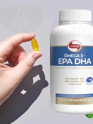 Ômega 3 Epa Dha 240 Cápsulas Vitafor Sem Sabor