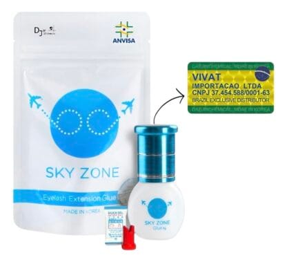 Sky Glue Sky Zone 3ml Cola Adesivo Para Cílios Original