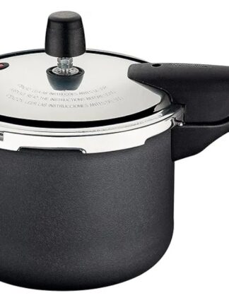 Tramontina Vancouver 20582620 Panela de Pressão com Revestimento Interno e Externo de Antiaderente Starflon Max, 20 cm e 4,5 L