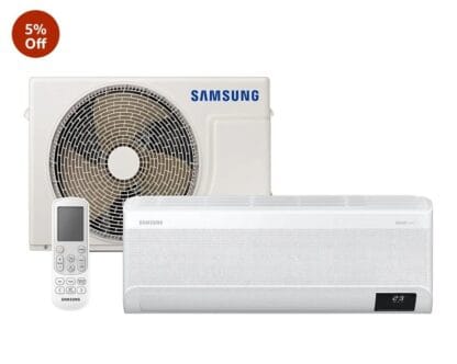 Ar-condicionado Split Inverter Samsung WindFree Connect Sem Vento 12.000 BTUs Frio Branco
