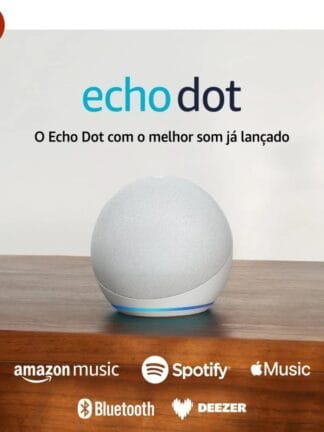 Echo Dot (Última geração) | O Echo Dot com o melhor som já lançado | Cor Branca