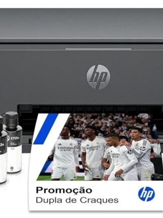 Impressora Multifuncional HP Smart Tank 581 Tanque de Tinta Colorida Wi-Fi com autorreparo, USB - Impressora, Copiadora e Scanner Cor: Cinza Chumbo (4A8D5A)
