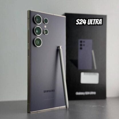 Smartphone Samsung Galaxy S24 Ultra, Galaxy AI, Selfie de 12MP, Tela de 6.8" 1-120Hz, 256GB, 12GB RAM - Titânio Cinza