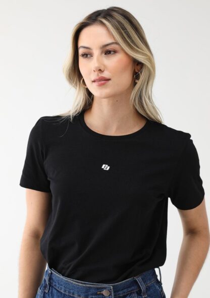 camiseta colcci preta