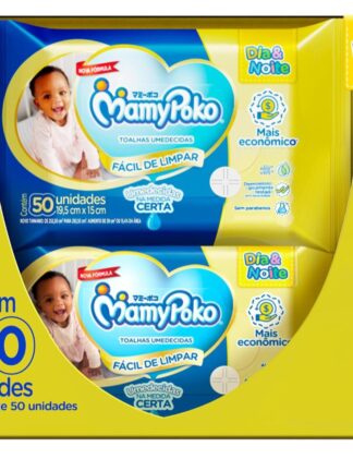 MamyPoko Lenços Umedecidos Dia&Noite 500 Unidades