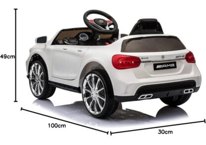 Bang Toys - Veículo Elétrico Mercedez Bens, Branco