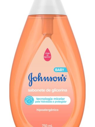 Johnson's Baby Sabonete Líquido Glicerina da Cabeça aos Pés, 750ml