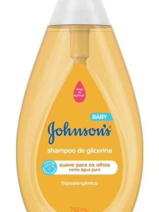 Johnson's Baby Shampoo Glicerina Para Bebê, 750ml