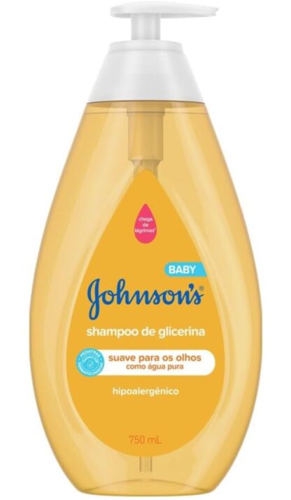 Johnson's Baby Shampoo Glicerina Para Bebê, 750ml
