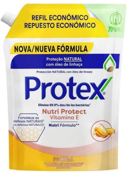 Sabonete Líquido Protex Nutri Protect Vitamina E 900ml