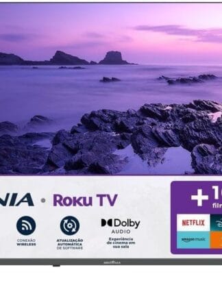 TV Smart TV 50” Britânia Roku TV LED Dolby Audio